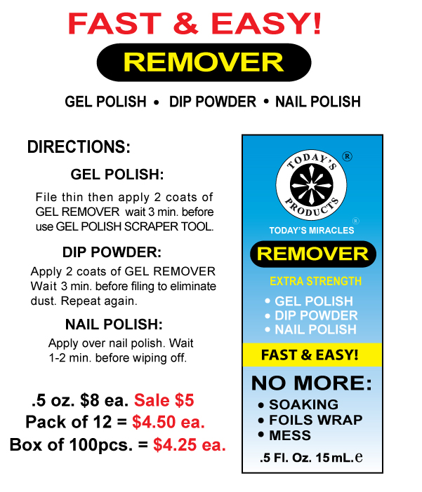 GEL REMOVER